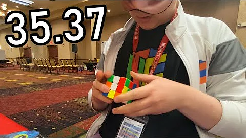 35.37 Official 3x3 Blindfolded Solve! (M2/OP, Overall PB)