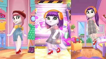 My Talking Angela 2 (by Outfit7) - Android Gameplay HD #5