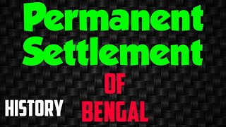 Permanent Settlement of Bengal// Zamindari System// British Policy of Revenue Collection in India