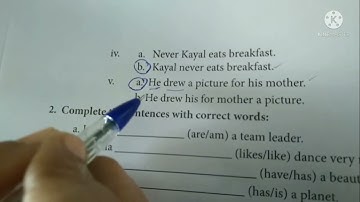 Refresher course module for 7 std ( Sentences)