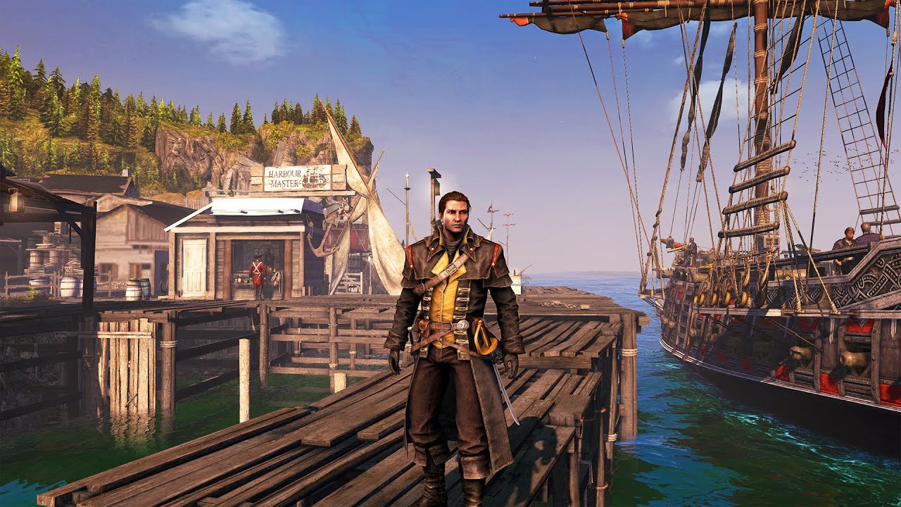 Assassin's Creed Rogue - Free Roam & Exploration in the Halifax Region 4K Gameplay