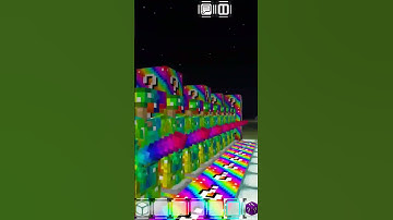 dark armor or rainbow armor #shorts #fyp #viral #minecraft #crafting #games #video