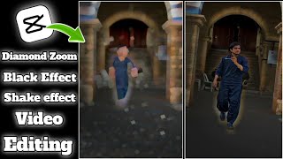 Diamond Zoom + Black Effect + Shake Translation Video Editing In Cupcut app ll Tiktok New Trending screenshot 5
