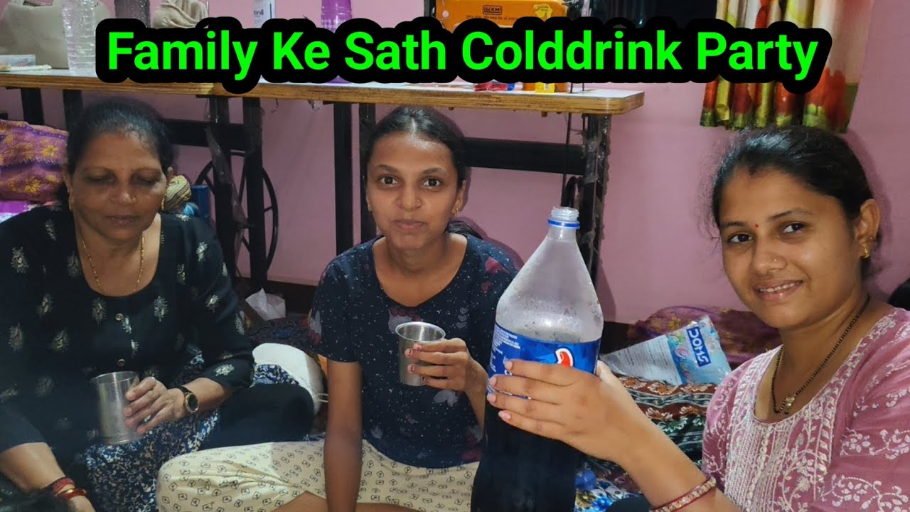 Puri Family ke Sath Cold Drink Party 😍 | Family Fun Time | Chilled Moments Together 