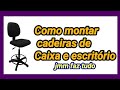 Como montar uma cadeira de caixa #marceneiro.