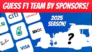 Guess the 2025 F1 Team by Their Sponsors! | Formula 1 Quiz screenshot 5