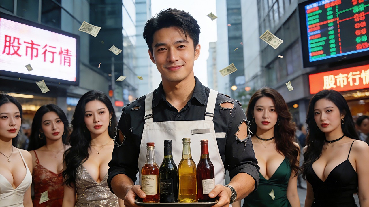 韩语翻译：​가난한 놈이 여신 마음을 얻으려 주식 고수인 척했는데, 들통 나면서 상황이 완전히 엉망이 됐다! #쇼트드라마 #인기쇼트드라마