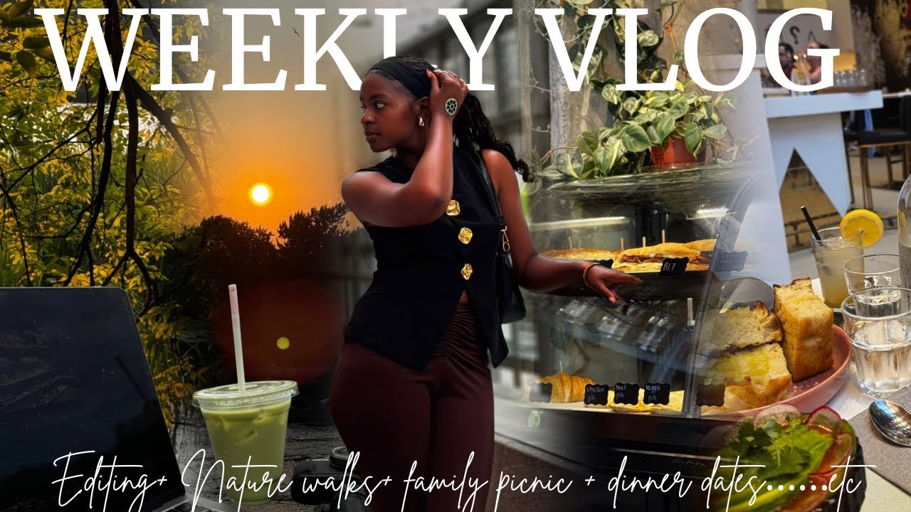 WEEKLY VLOG|Romanticizing the little things✨{SUMMER EDITION} shopping, nature walks & family picnic