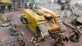 Sons of Horus vs Imperial Fists; Horus Heresy battle report