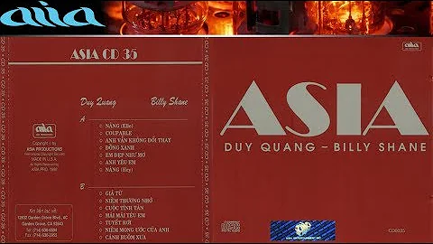 Asia CD35 - Duy Quang - Billy Shane