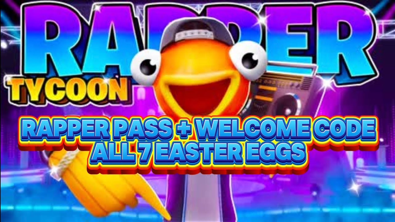 Rapper Tycoon [Rapper Pass Welcome Code All Easter Eggs] battle pass 