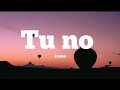 Irama - Tu no (Testo/Lyrics)
