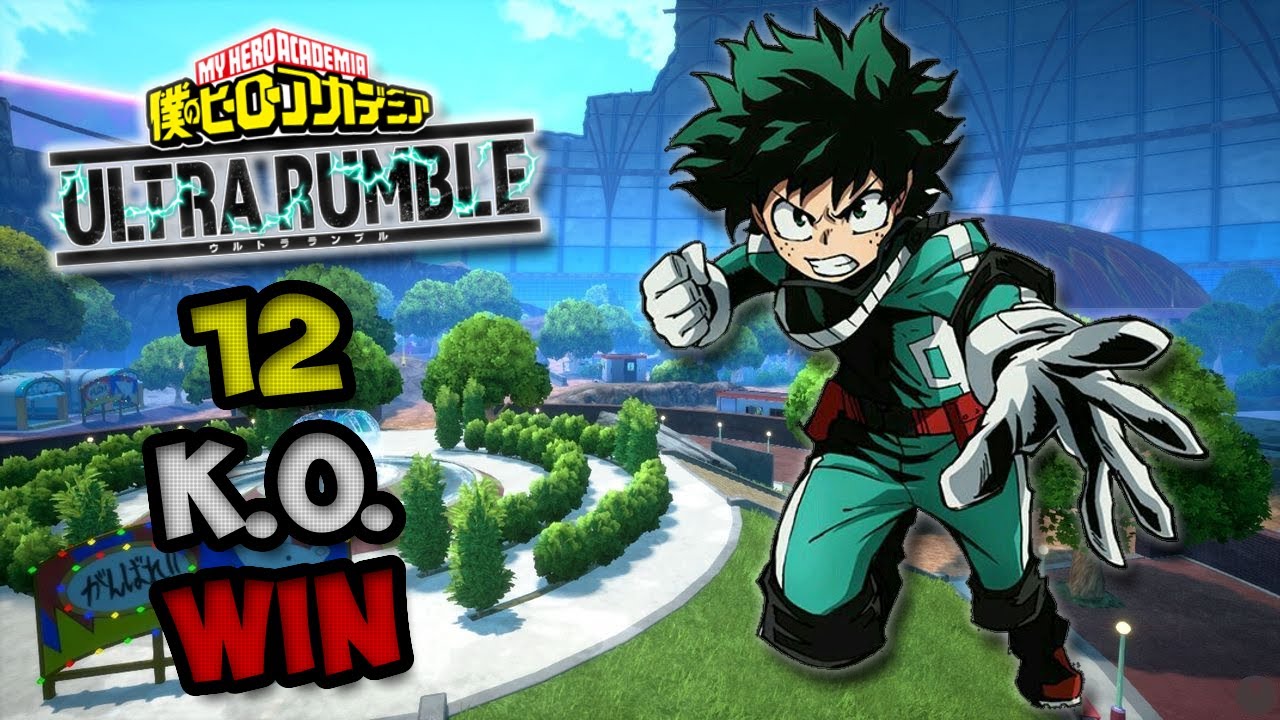 🥊 Deku ELIMINATES Teams w/ ONE-FOR-ALL l MY HERO ULTRA RUMBLE 