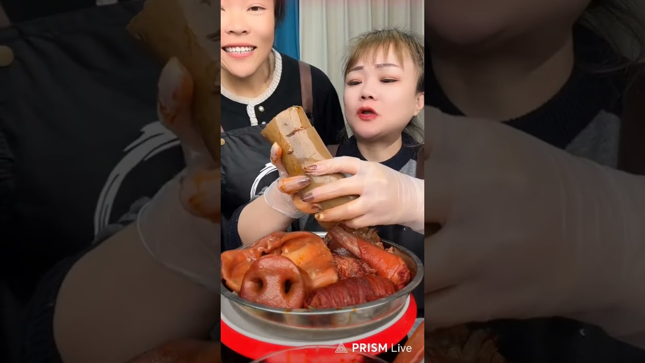 🔴 delicious food eat by beautiful woman 🔴🔴