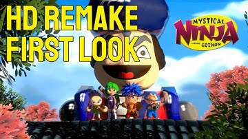 Mystical Ninja Starring Goemon HD Remake Intro - 1st Look - Gamester81
