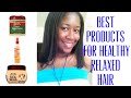 Best Products for Healthy Relaxed Hair