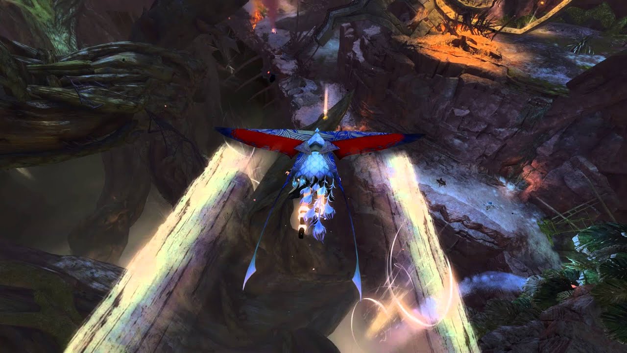 GW2 Phoenix Kite Glider (400 gems) YouTube