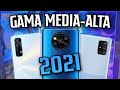 Los MEJORES CELULARES GAMA MEDIA ALTA 2021| $260