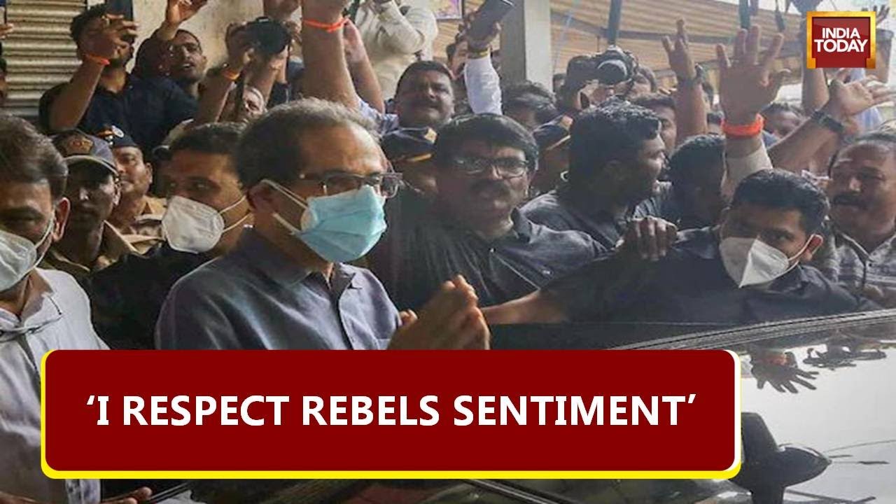 Uddhav Makes  Emotional Appeal To Rebels MLAs Says, ‘You Are Still with Shiv Sena From The Heart’