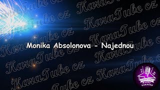 Monika Absolonova - Najednou (KARAOKE)