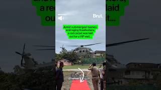 Assam Floods: Red Carpet for the Governor Sparks Questions