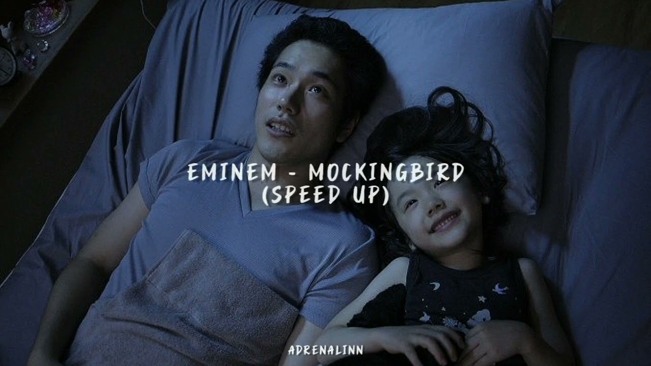 Eminem - Mockingbird (SPED UP) #eminem #lyrics #tiktok #mockingbird