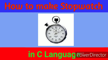 Stopwatch in C Language