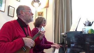 "Sicilienne"  Piano & Ukulele, Nadia & Colin. Arranged by Colin Tribe