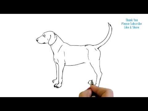 dog art simple