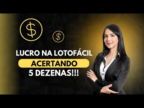 🤑Esquema INFALÍVEL para ganhar na lotofácil acertando apenas 5 dezenas!