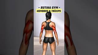 Rutina De Tren Superior Hombros Y Tríceps Para Mujeres.