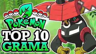 Meus pokemons favoritos do tipo água grama e fogo