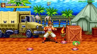 World Heroes Supreme Justice Extra Goku Monkey King gameplay OpenBOR by Magggas screenshot 1