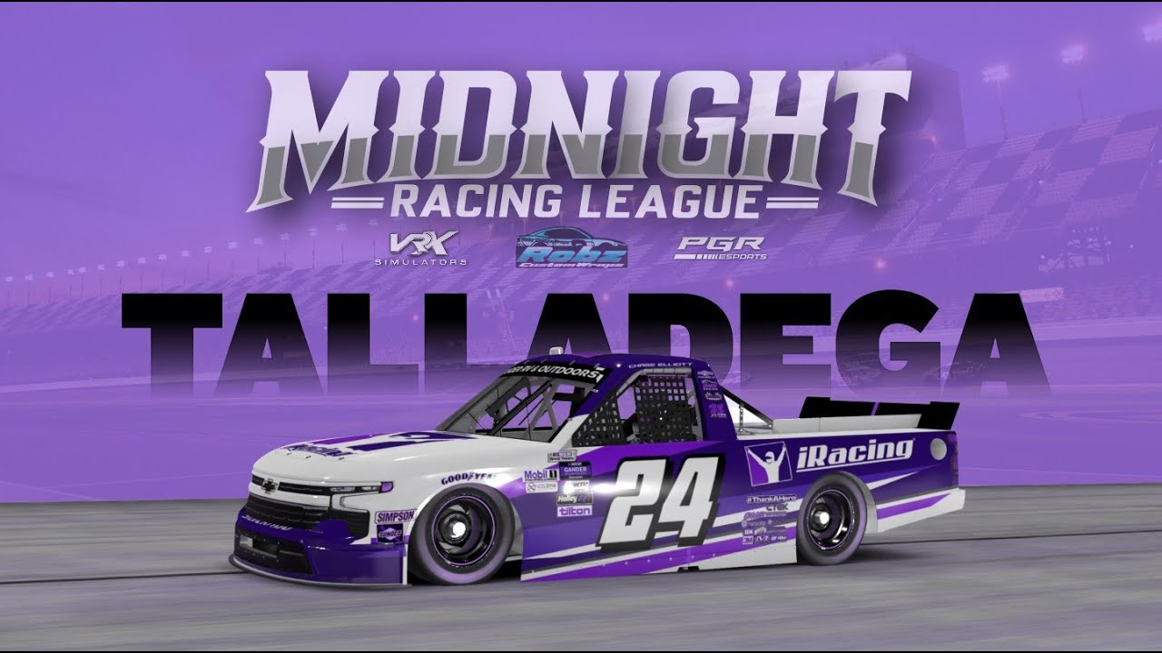 Midnight Racing League | Race 15 | Talladega | 9/12/25 | PGR eSports ...