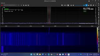 Radio Slovakia via WRMI 15770 KHz using SDRConnect noise reduction with nrsp-st SDR over WiFi