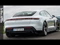 2020 Porsche Taycan Turbo S | Carrara White Metallic | Driving, Interior, Exterior