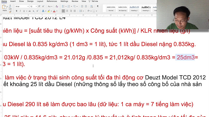 Máy tàu 4000 hp mã lực tốn bao nhiêu dầu năm 2024