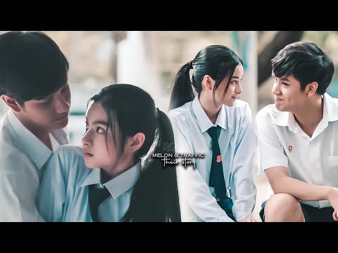 School's popular guy fell in love with a smart girl | The Blacklist THAI DRAMA Melon & Traffic story