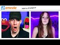 HACKING into OMEGLE CALLS with KERMIT THE FROG and ELMO!