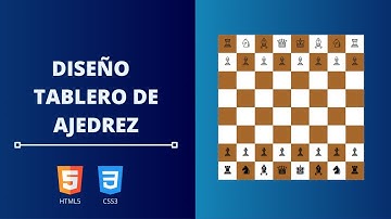 Diseño de tablero de Ajedrez con HTML y CSS