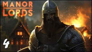 Bandit Raiders invade! - MANOR LORDS Gameplay Part 4