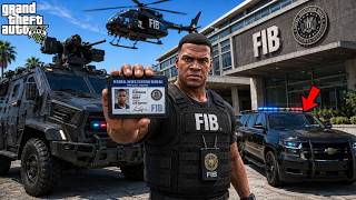 Franklin Became an FIB Agent for 24 Hours in GTA 5