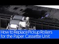 WF-C5390/M5399/EP-C800 Series - How to Replace Pickup Rollers for the Paper Cassette Unit
