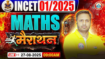 INCET 01 2025 Marathon Class | Indian Navy Civilian Maths Marathon Class | Navy Maths PYQ