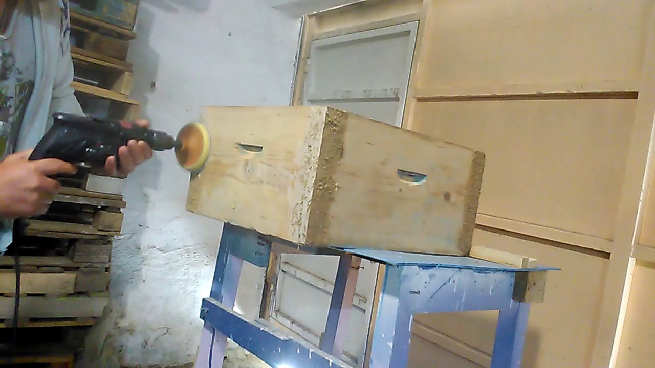 τριψιμο κυψελης με δραπανο