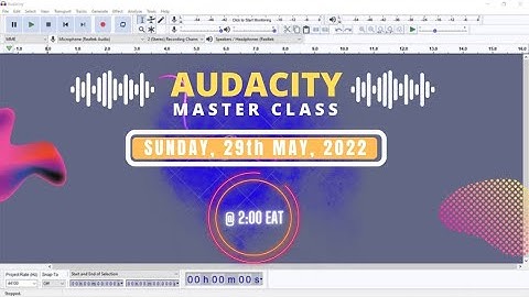 Introduction to Audacity for Audio Editing