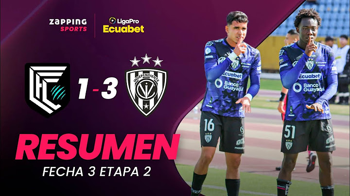 Cumbayá FC 1 - 3 Independiente Del Valle / Resumen Fecha 3 / 2da Etapa / LigaPro Ecuabet