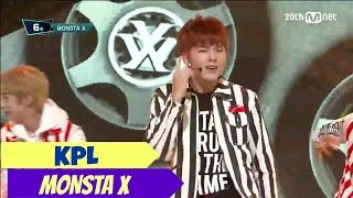 MONSTA X Rock Stage 'RUSH' M COUNTDOWN 150917