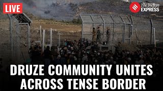LIVE: Druze Gather at Golan Border in Support of Southern Syria Community | Middle East Tension
