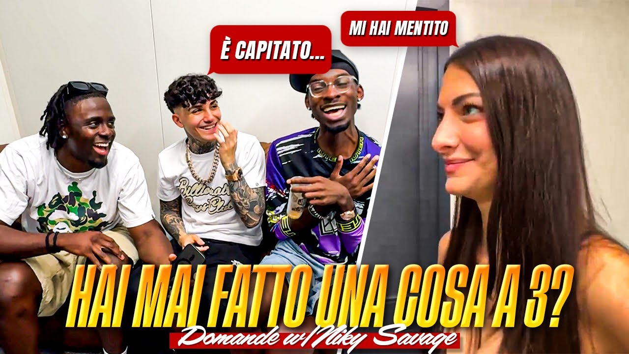 DOMANDE SCOMODE A NIKY SAVAGE! *Roberryc si è arrabbiata*
